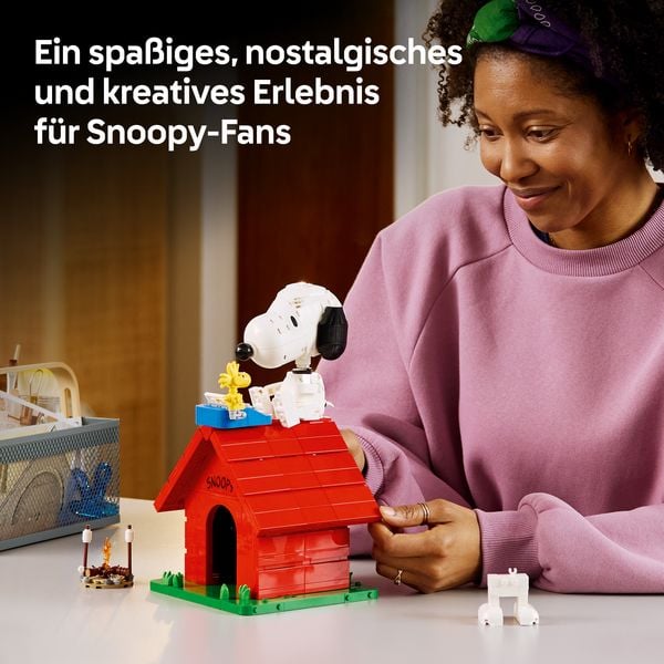 Produktbild: LEGO Ideas 21368 Peanuts: Snoopys Hundeh&uuml;tte, Modellbau f&uuml;r Erwachsene