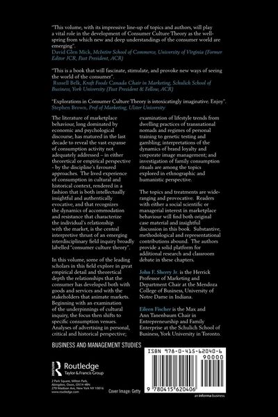 Produktbild: Explorations in Consumer Culture Theory