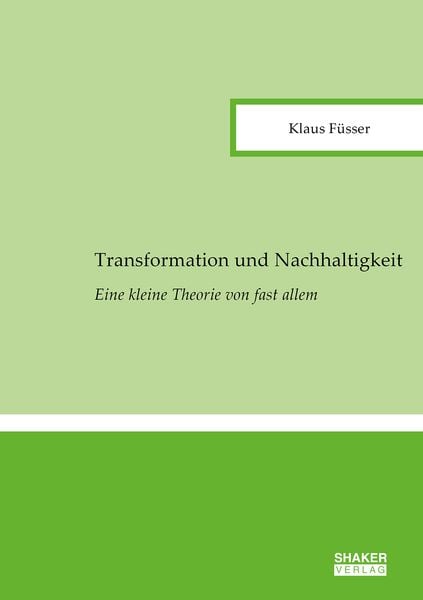 Produktbild: Transformation und Nachhaltigkeit