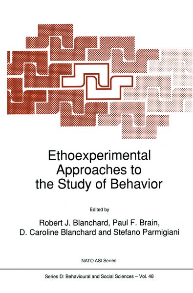 Produktbild: Ethoexperimental Approaches to the Study of Behavior