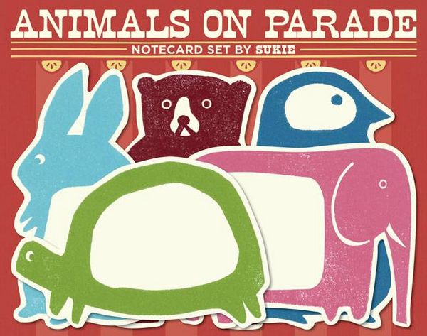 Produktbild: Animals On Parade Notecard Set