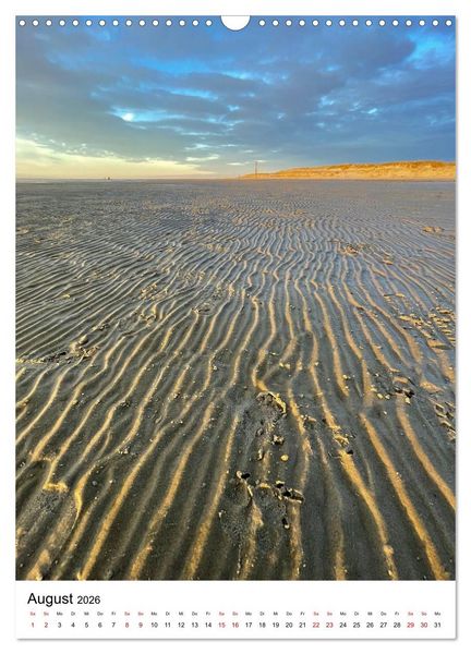 Produktbild: Strand der Sehnsucht - Sankt Peter-Ording (Wandkalender 2026 DIN A3 hoch), CALVENDO Monatskalender