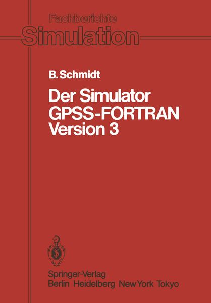 Produktbild: Der Simulator GPSS-FORTRAN Version 3