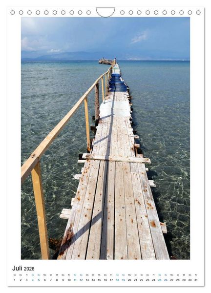 Produktbild: Korfu - Paradiesische Insel in der Adria (Wandkalender 2026 DIN A4 hoch), CALVENDO Monatskalender