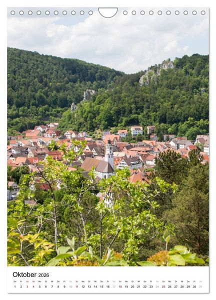 Produktbild: Blaubeuren I Das Kloster - Der Blautopf - Der Ort (Wandkalender 2026 DIN A4 hoch), CALVENDO Monatskalender