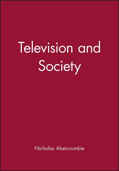 Produktbild: Television and Society