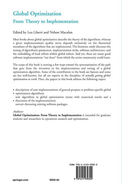 Produktbild: Global Optimization