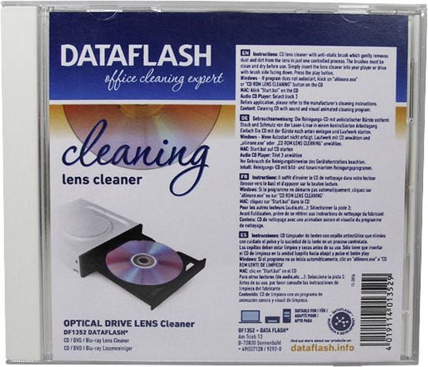 DataFlash DF1352 CD-Laserreinigungsdisc 1St.