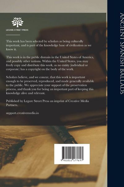Produktbild: Ancient Spanish Ballads: Historical and Romantic