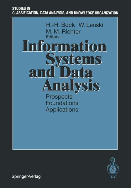 Produktbild: Information Systems and Data Analysis