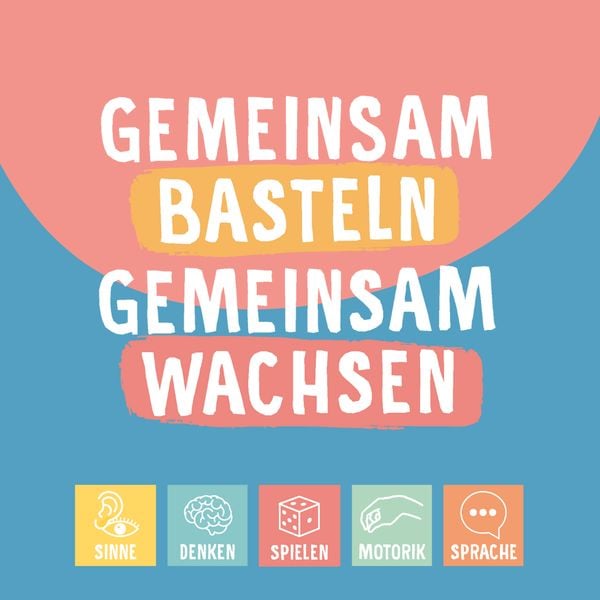 Produktbild: Gemeinsam basteln, gemeinsam wachsen - Lernspiel-Box für gezielte Förderung