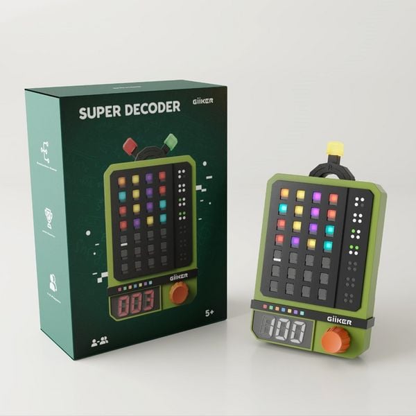 Produktbild: GiiKER Super Decoder Elektronisches Code-Knacker Logikspiel f&uuml;r Kinder & Erwachsene