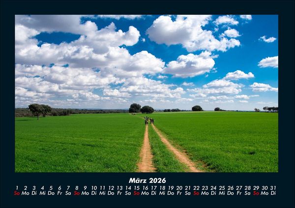 Produktbild: Wanderlust 2026 Fotokalender DIN A4