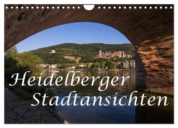 Produktbild: Heidelberger Stadtansichten (Wandkalender 2026 DIN A4 quer), CALVENDO Monatskalender
