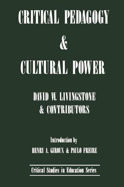 Produktbild: Critical Pedagogy and Cultural Power