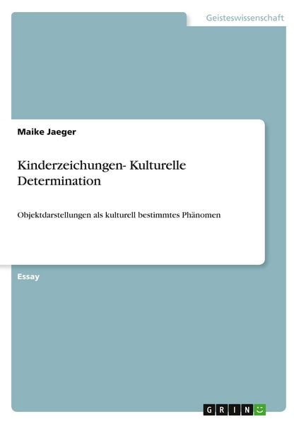 Produktbild: Kinderzeichungen- Kulturelle Determination