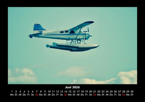 Produktbild: Flugzeuge 2026 Fotokalender DIN A3