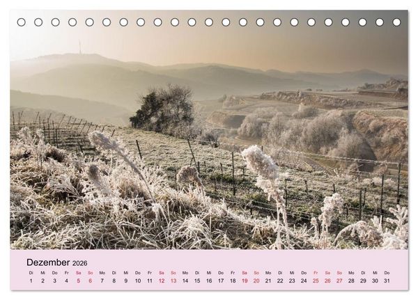 Produktbild: Augenblicke im Kaiserstuhl (Tischkalender 2026 DIN A5 quer), CALVENDO Monatskalender