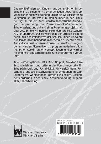 Produktbild: Wohlbefinden in der Schule