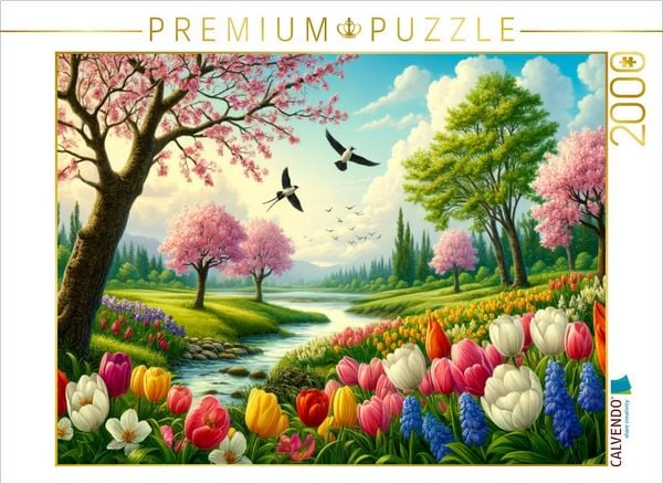 Produktbild: CALVENDO Puzzle Bl&uuml;tenpracht | 2000 Teile Lege-Gr&ouml;&szlig;e 90x67cm Foto-Puzzle f&uuml;r gl&uuml;ckliche Stunden