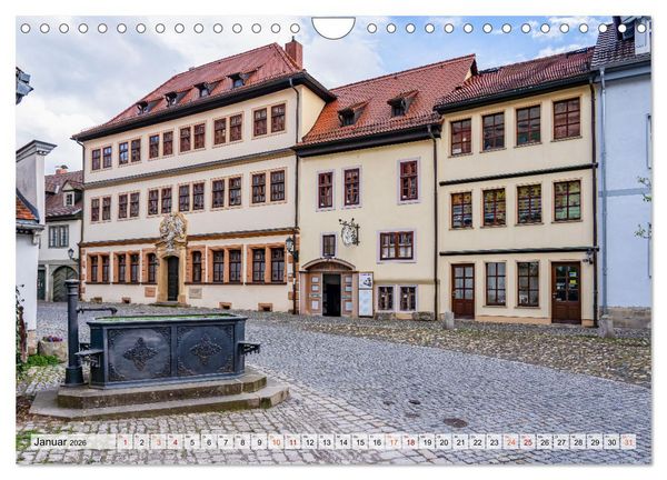 Produktbild: Rudolstadt Impressionen (Wandkalender 2026 DIN A4 quer), CALVENDO Monatskalender