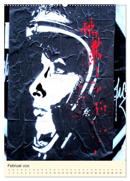 Produktbild: Famous Women in StreetArt (hochwertiger Premium Wandkalender 2026 DIN A2 hoch), Kunstdruck in Hochglanz