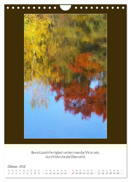 Produktbild: Der Buddhistische Weisheiten Kalender (Wandkalender 2026 DIN A4 hoch), CALVENDO Monatskalender
