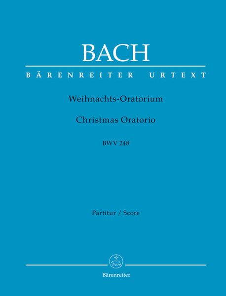 Produktbild: Weihnachts-Oratorium BWV 248, Partitur, Urtextausgabe