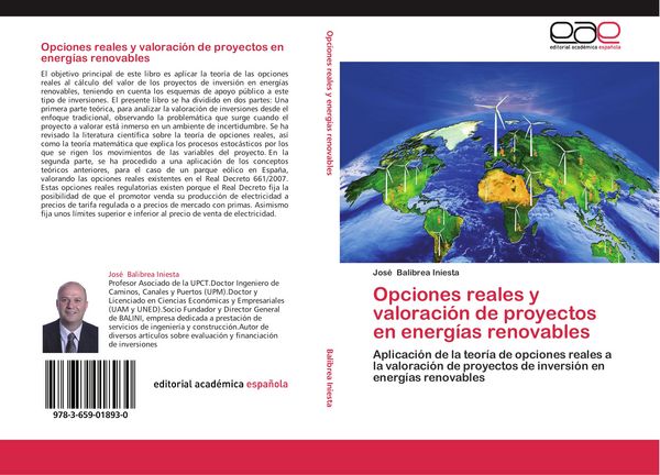 Produktbild: Opciones reales y valoraci&oacute;n de proyectos en energ&iacute;as renovables