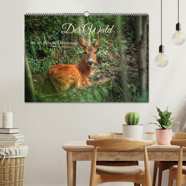 Produktbild: Der Wald - Ort der Ruhe und Besinnung (Wandkalender 2026 DIN A2 quer), CALVENDO Monatskalender