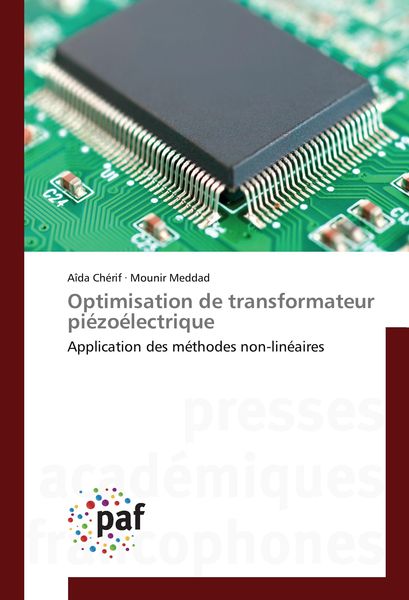 Produktbild: Optimisation de transformateur pi&eacute;zo&eacute;lectrique
