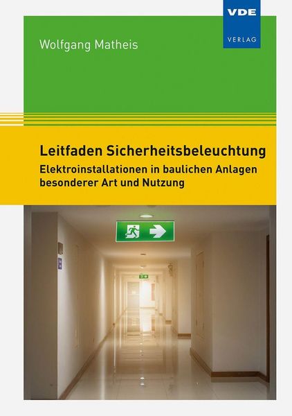 Produktbild: Leitfaden Sicherheitsbeleuchtung