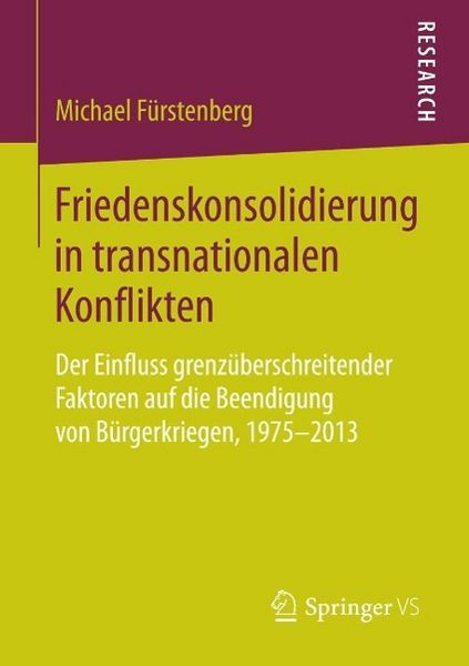 Produktbild: Friedenskonsolidierung in transnationalen Konflikten
