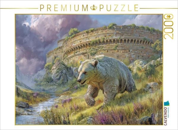 CALVENDO Puzzle Steinerne Echos | 2000 Teile Lege-Größe 90 × 67 cm Foto-Puzzle für glückliche Stunden