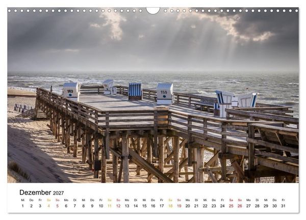 Produktbild: Sylt - Meine Trauminsel (Wandkalender 2027 DIN A3 quer), CALVENDO Monatskalender