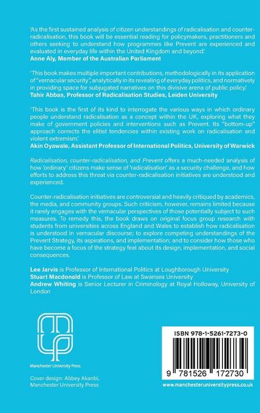 Produktbild: Radicalisation, counter-radicalisation, and Prevent