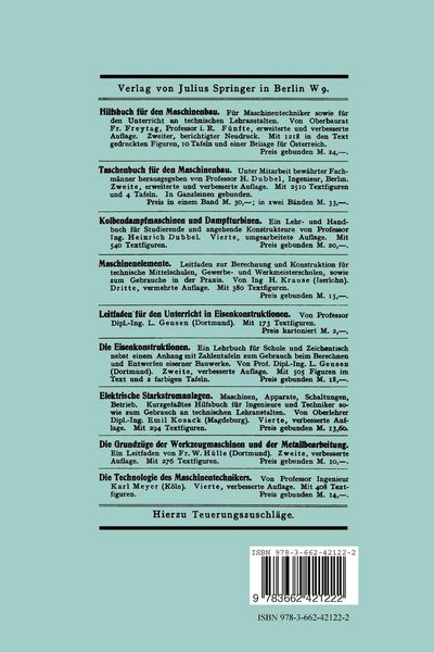 Produktbild: Mathematisch-technische Zahlentafeln