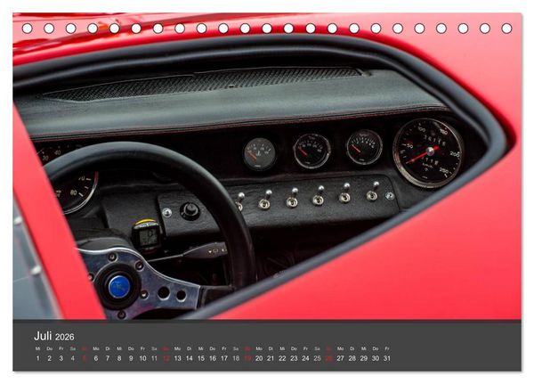 Produktbild: Youngtimer Racing Cars (Tischkalender 2026 DIN A5 quer), CALVENDO Monatskalender
