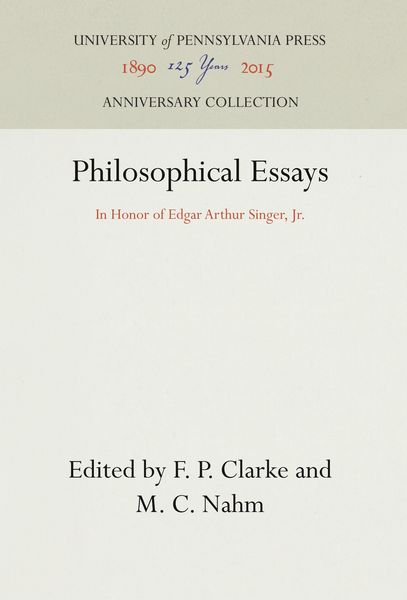 Produktbild: Philosophical Essays