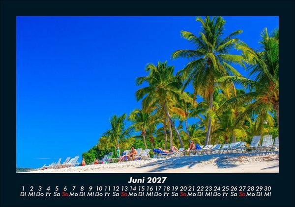 Produktbild: Palmentraum 2027 Fotokalender DIN A5