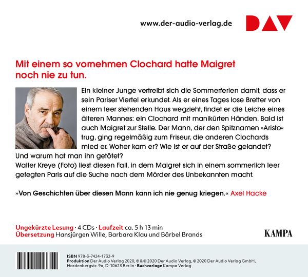 Produktbild: Maigret und der einsame Mann
