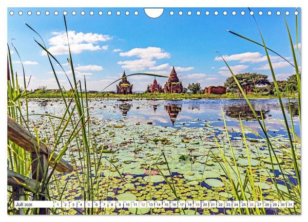 Produktbild: Unterwegs in S&uuml;dostasien (Wandkalender 2026 DIN A4 quer), CALVENDO Monatskalender
