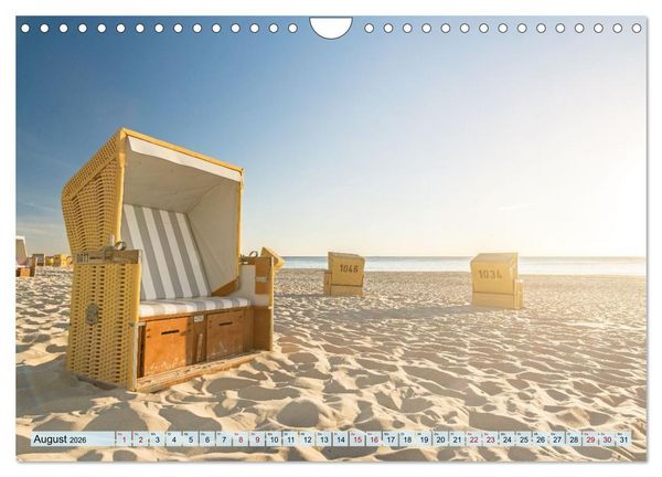 Produktbild: Sehnsuchtsorte in Norddeutschland (Wandkalender 2026 DIN A4 quer), CALVENDO Monatskalender