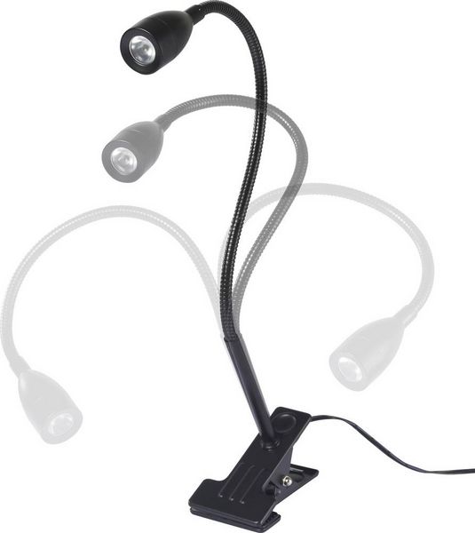 Produktbild: Sygonix SY-6737554 LED-Tischlampe LED 3.5W Schwarz