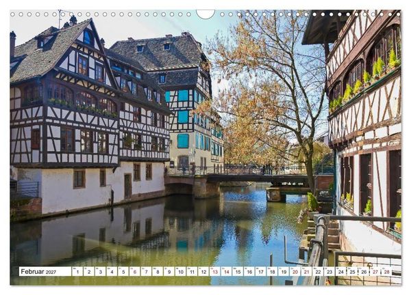 Produktbild: Stra&szlig;burg &ndash; Geschichte und Flair im Herzen Europas (Wandkalender 2027 DIN A3 quer), CALVENDO Monatskalender