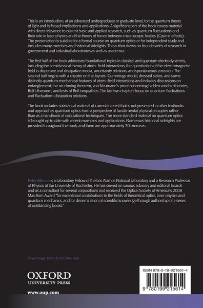 Produktbild: Introduction to Quantum Optics and Quantum Fluctuations