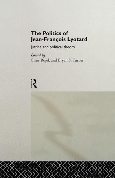 Produktbild: The Politics of Jean-Francois Lyotard