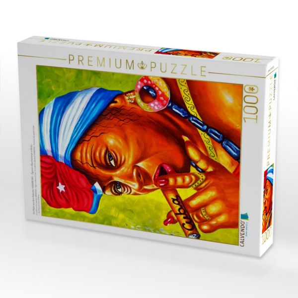 Produktbild: CALVENDO Puzzle Ein Motiv aus dem Kalender HABANERAS - Zigarren-Raucherinnen in Kuba | 1000 Teile Lege-Gr&ouml;&szlig;e 64x48cm Foto-Puzzle f&uuml;r gl&uuml;ckliche Stunde