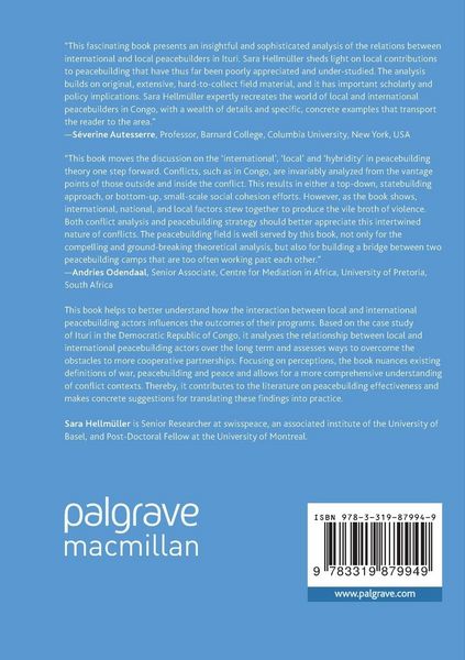 Produktbild: The Interaction Between Local and International Peacebuilding Actors