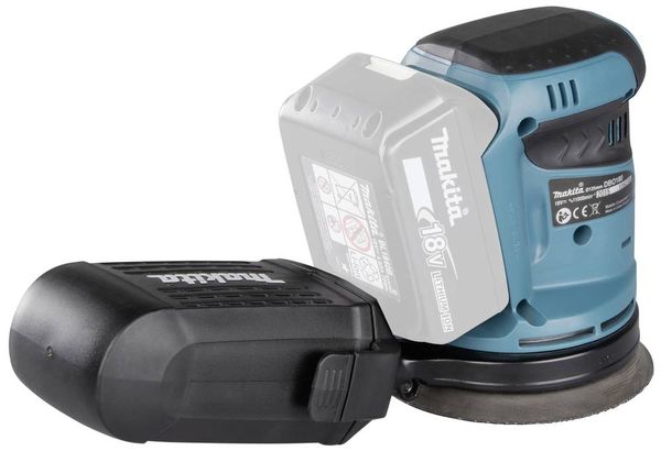 Produktbild: Makita DBO180Z Akku-Exzenterschleifer ohne Akku, ohne Ladeger&auml;t 18V &Oslash; 125mm